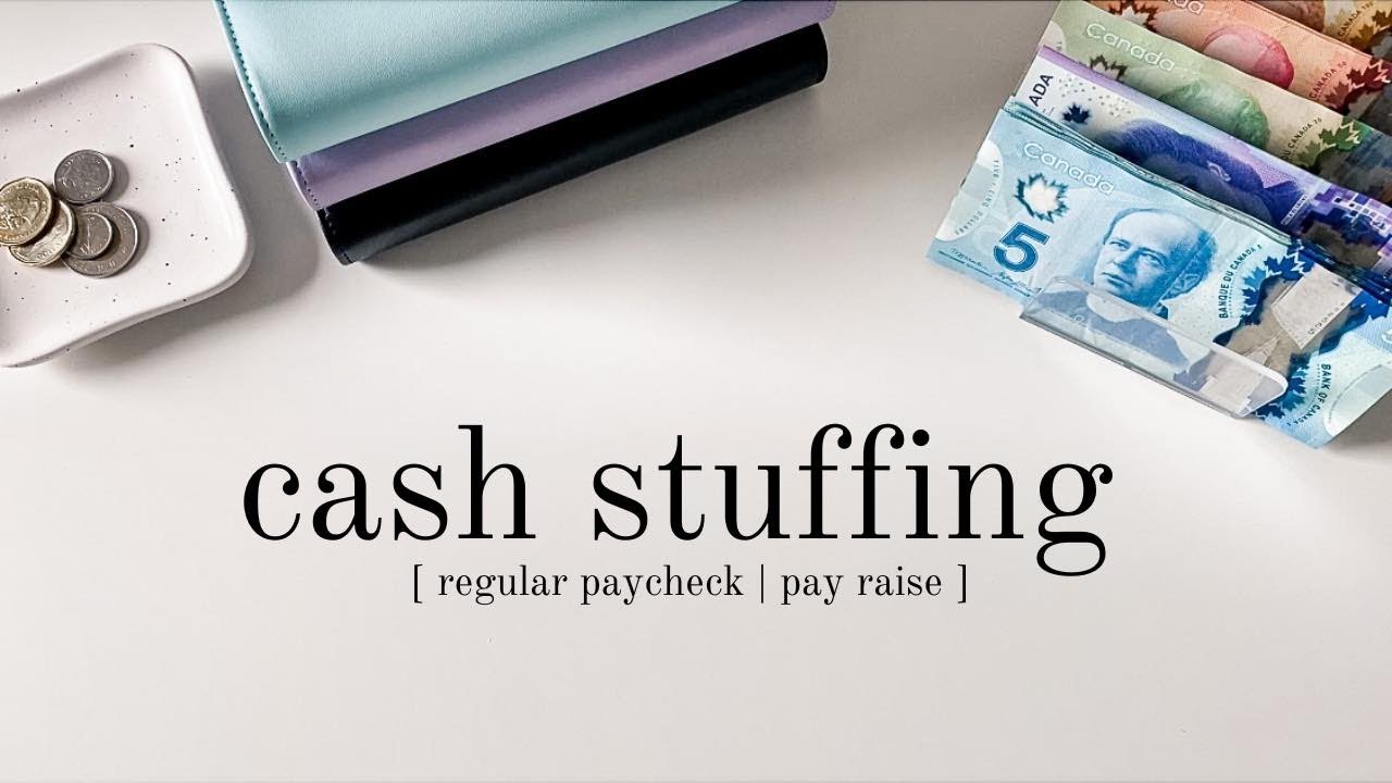 Cash Envelope Stuffing | I GOT A RAISE!