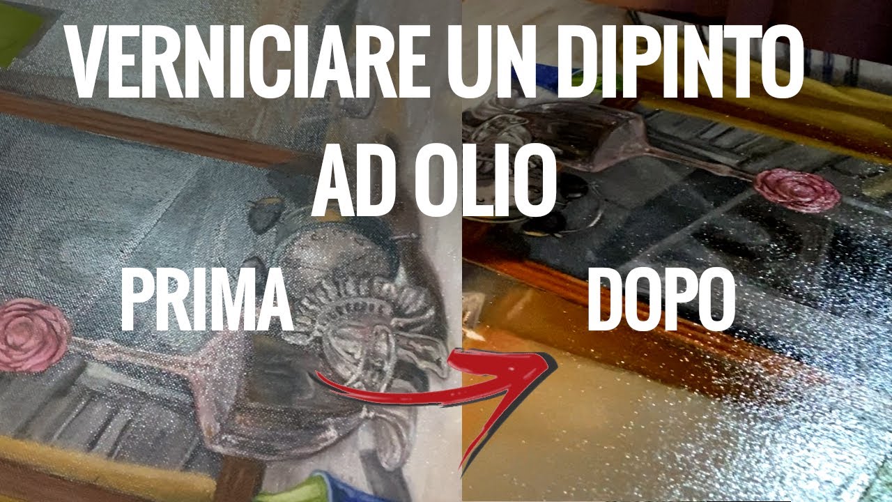 COME VERNICIARE un DIPINTO ad OLIO - Quale vernice finale usare e come? - TUTORIAL CORSO di PITTURA