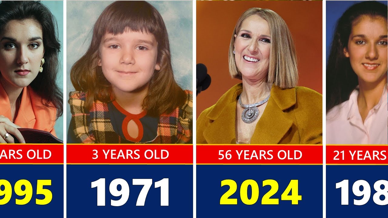 Celine Dion Transformation From 1 to 57 Years Old (1968 - 2025)
