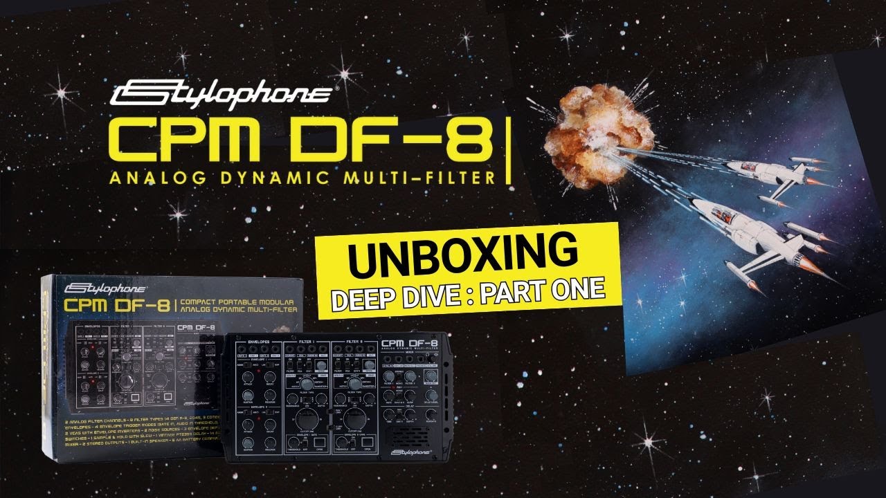 Официальная распаковка стилофона CPM DF-8