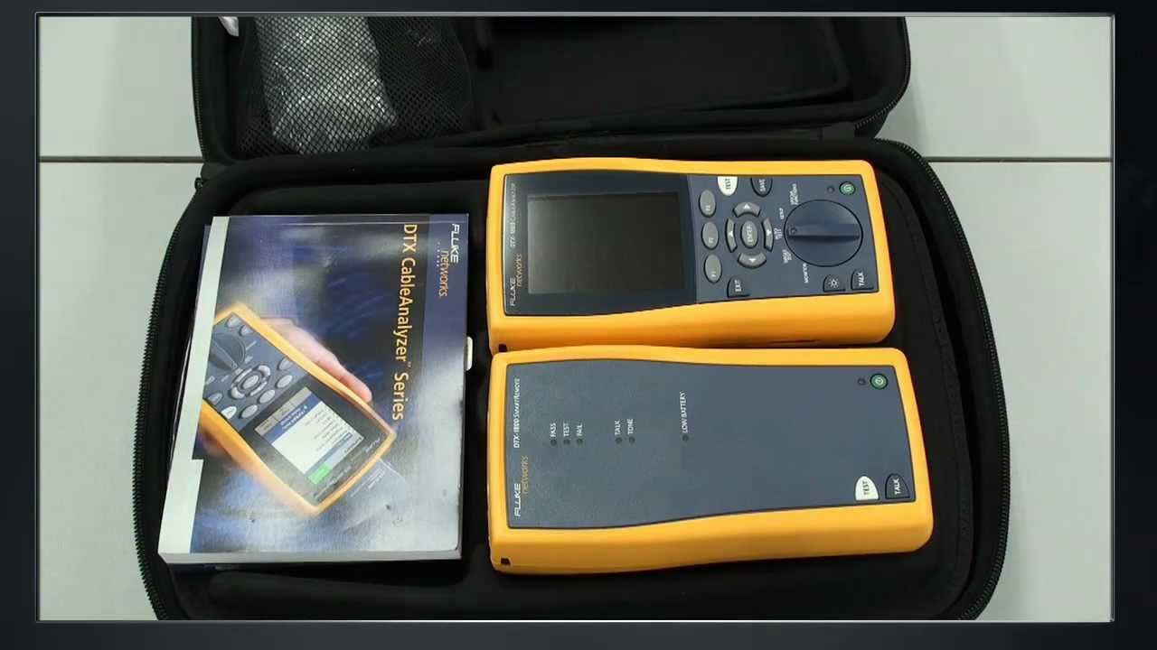 Componentes del Analizador DTX-1800