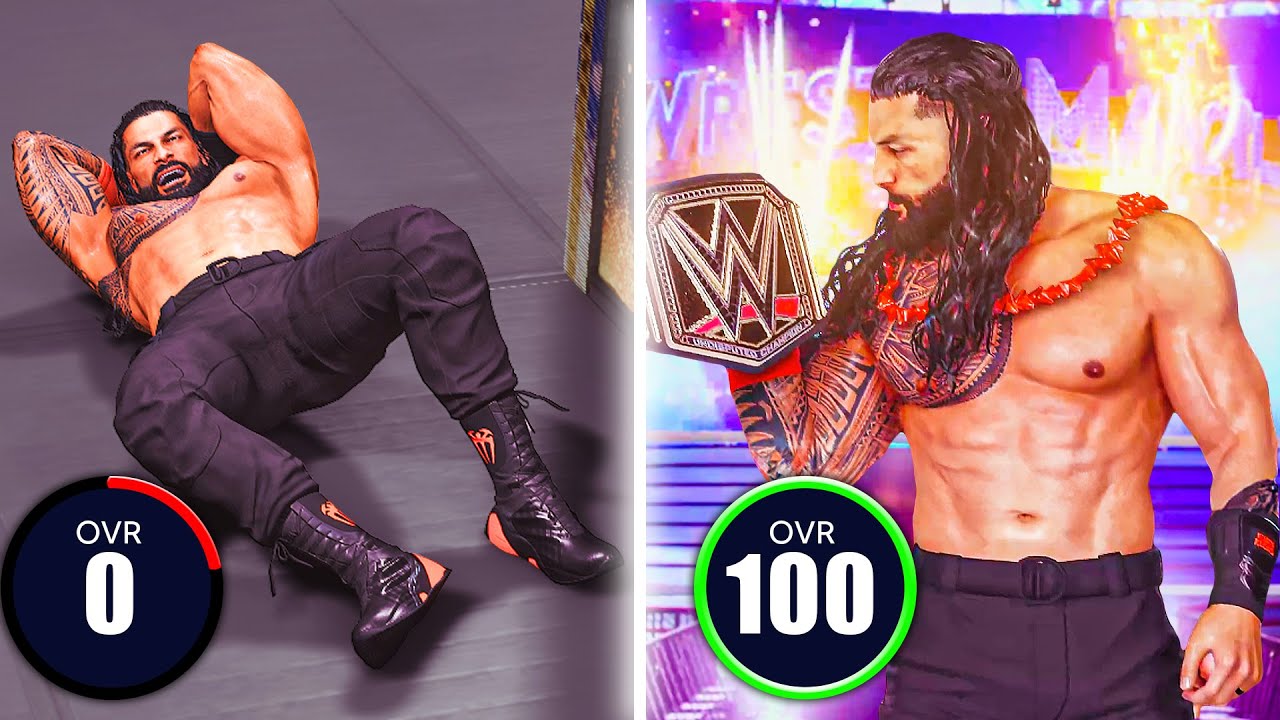 Every Superstar Roman Reigns Eliminates Is +1 Upgrade In WWE 2K24!