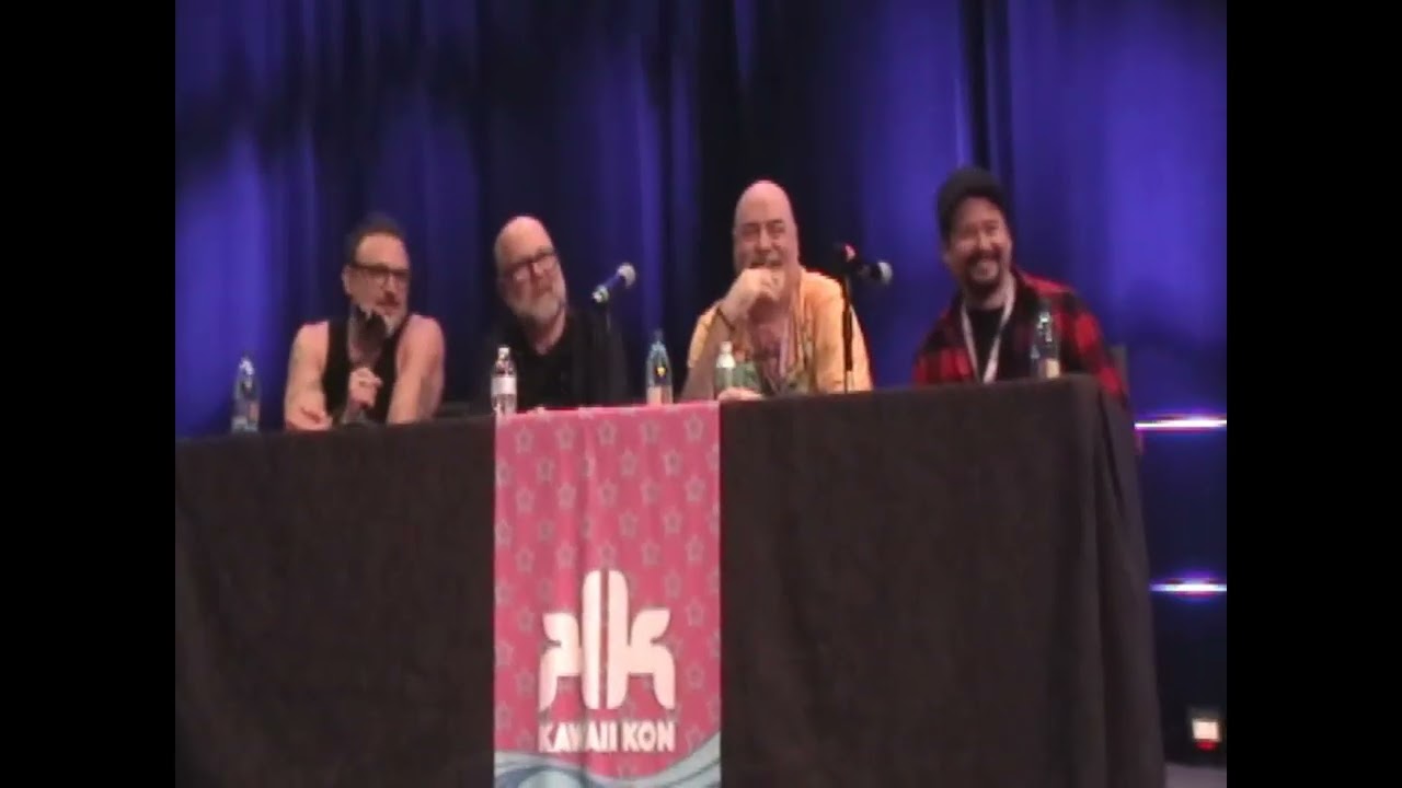 Kkon 2024 I love these guys! 😍 Jason Liebrecht, Kyle Hebert, Christopher Sabat, & Johnny Young Bosch