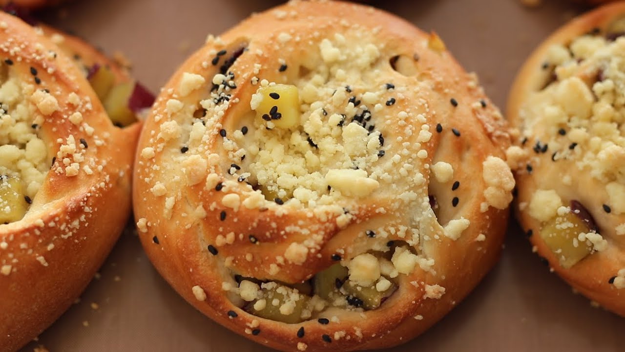 Сладкий картофель вкуснее, если есть его таким образом./Хлеб из сладкого картофеля