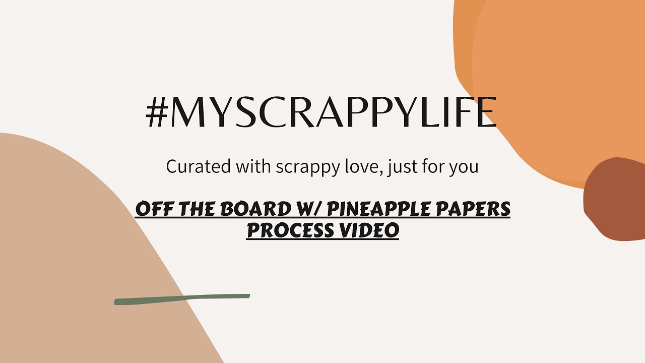 Scrapbooking Process Video #911 | #otbwpp | Hello New Day