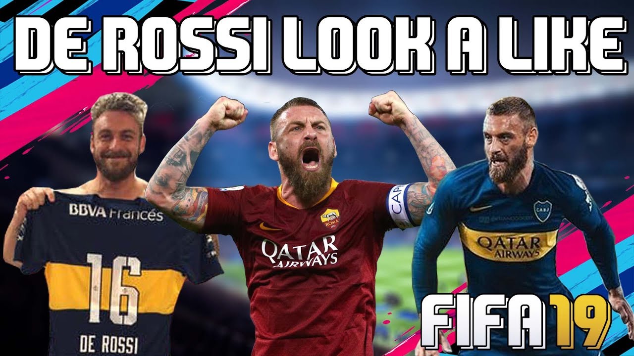 COMO HACER A DE ROSSI | FIFA 19 CLUBES PRO | LOOK A LIKE PRO CLUBS