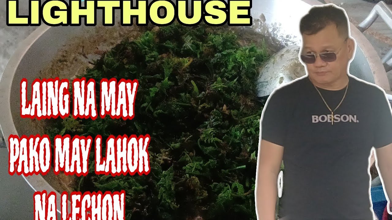 ULAM NG MGA TRABAHADOR SA LIGHTHOUSE LAING AT LECHON | VAL SANTOS MATUBANG | ATE EDNA VLOGS 