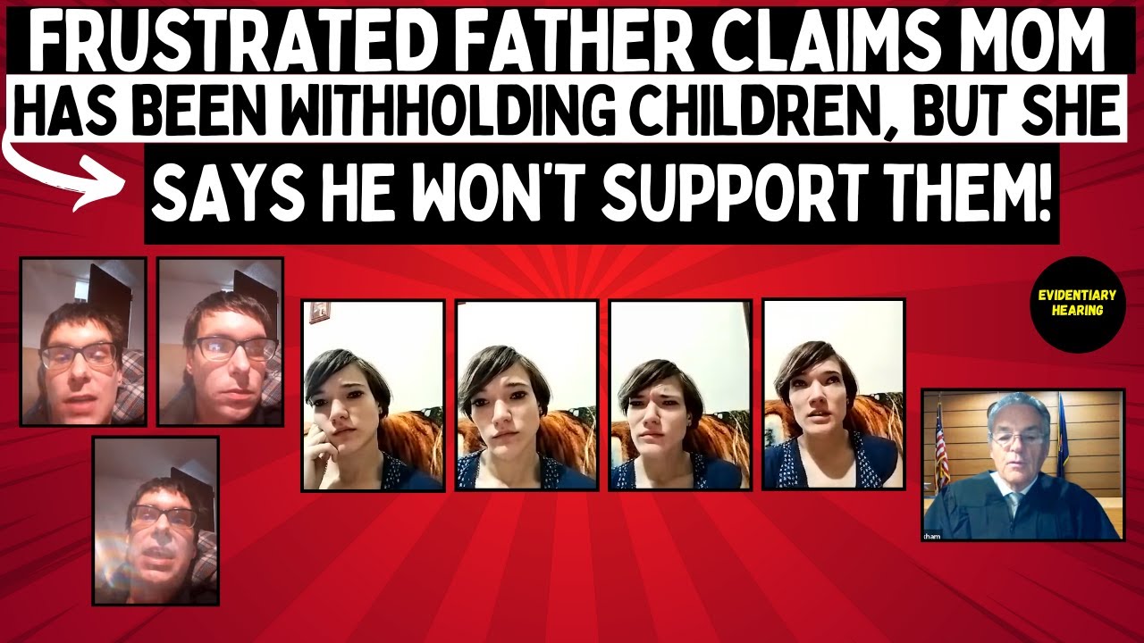Frustrated Father Claims Mom Has Been Withholding Children, But She Says He Won’t SUPPORT Them!