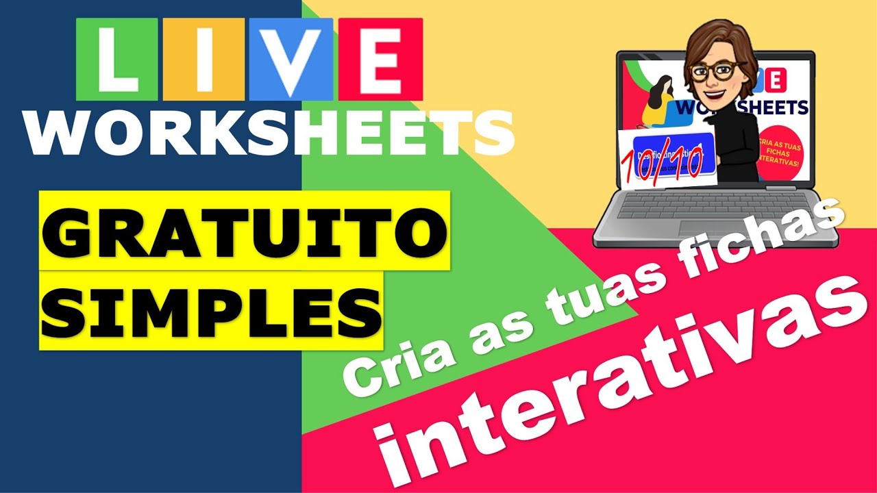 Como criar fichas interativas | Liveworksheets (parte 1)