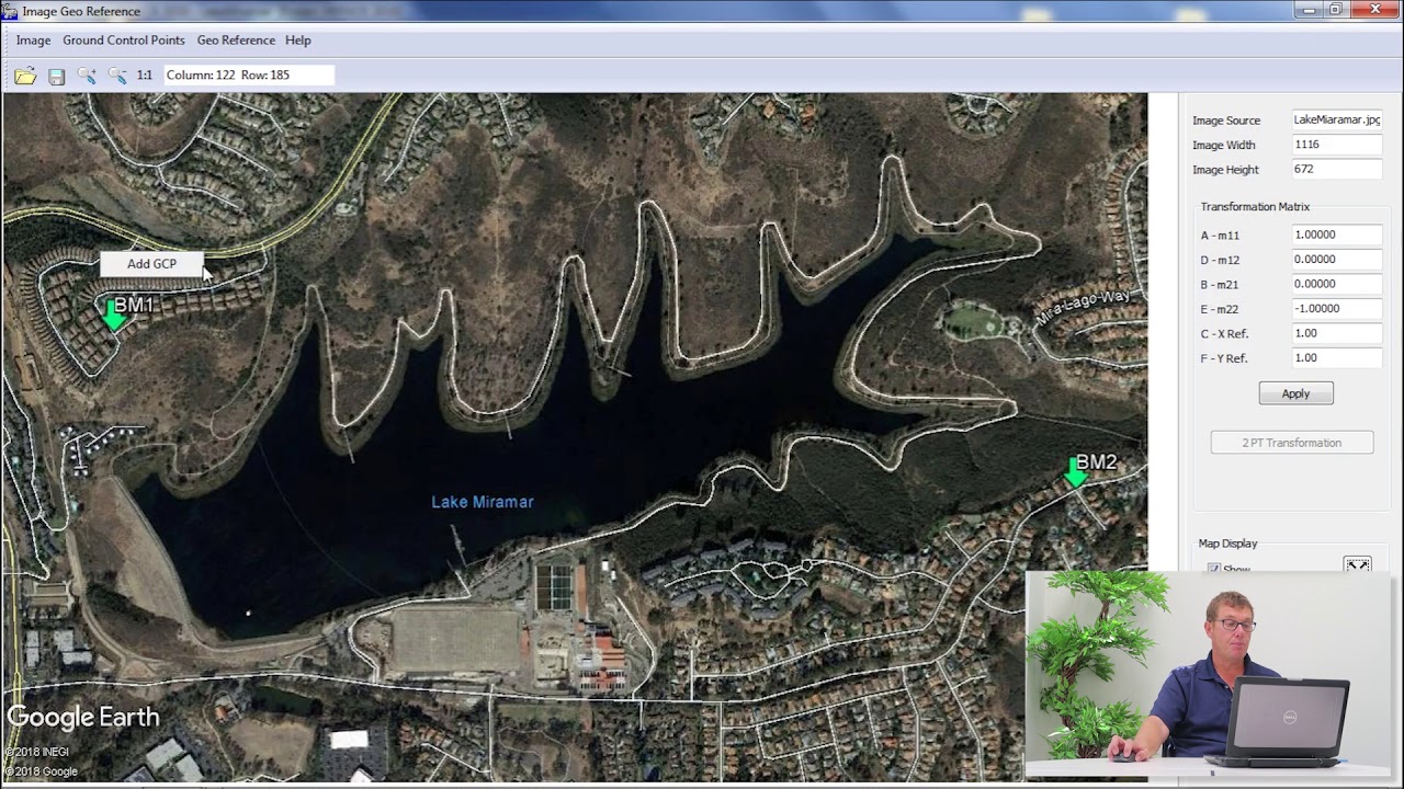 Getting Started with HydroSurveyor and HYPACK Chapter 2 - Georeferencing an Image