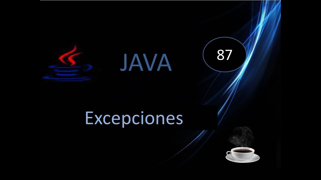 87.- Curso Java- Excepciones (Uso de los bloques try y catch).