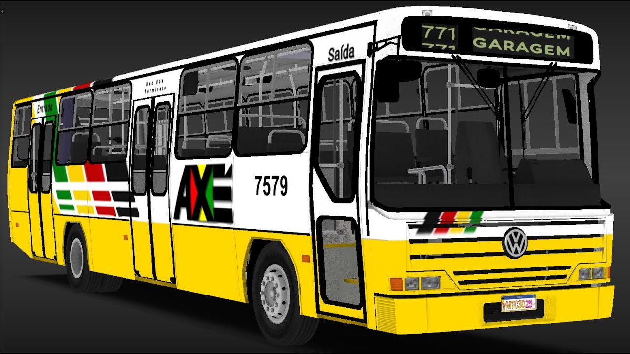 Proton Bus - LANÇAMENTO!!! Thamco Dinamus VOLKS 16.180CO Padrão AXÉ Salvador