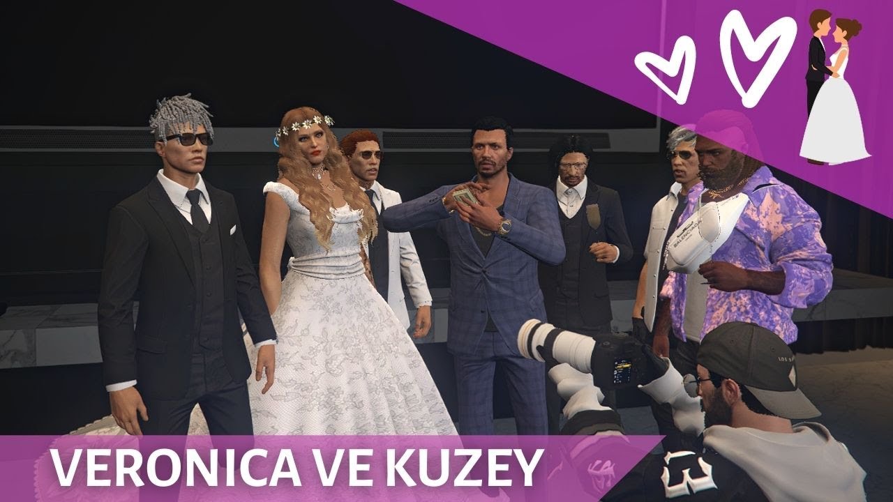 VR ROLEPLAY'DE DÜĞÜN VAR #VRRP GTA 5