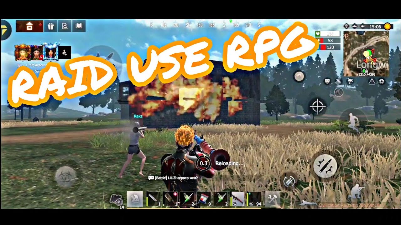 Raiding Online Wiping Server - Last Island Of Survival : Unkown 15 Days