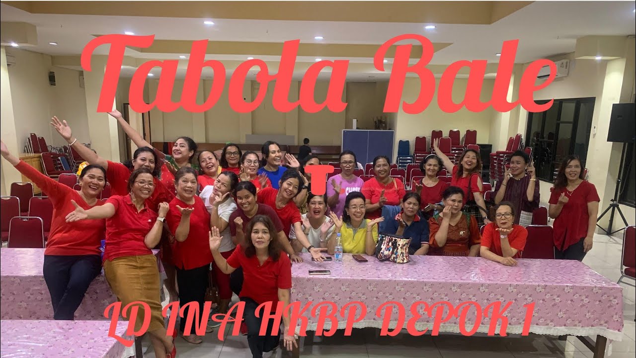 Tabola Bale Linedance, demo by Ina HKBP Depok 1 