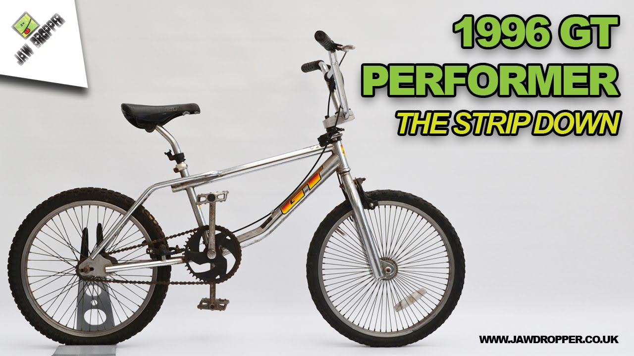 1996 GT Performer BMX Project - The Strip Down - HD - Jaw Dropper