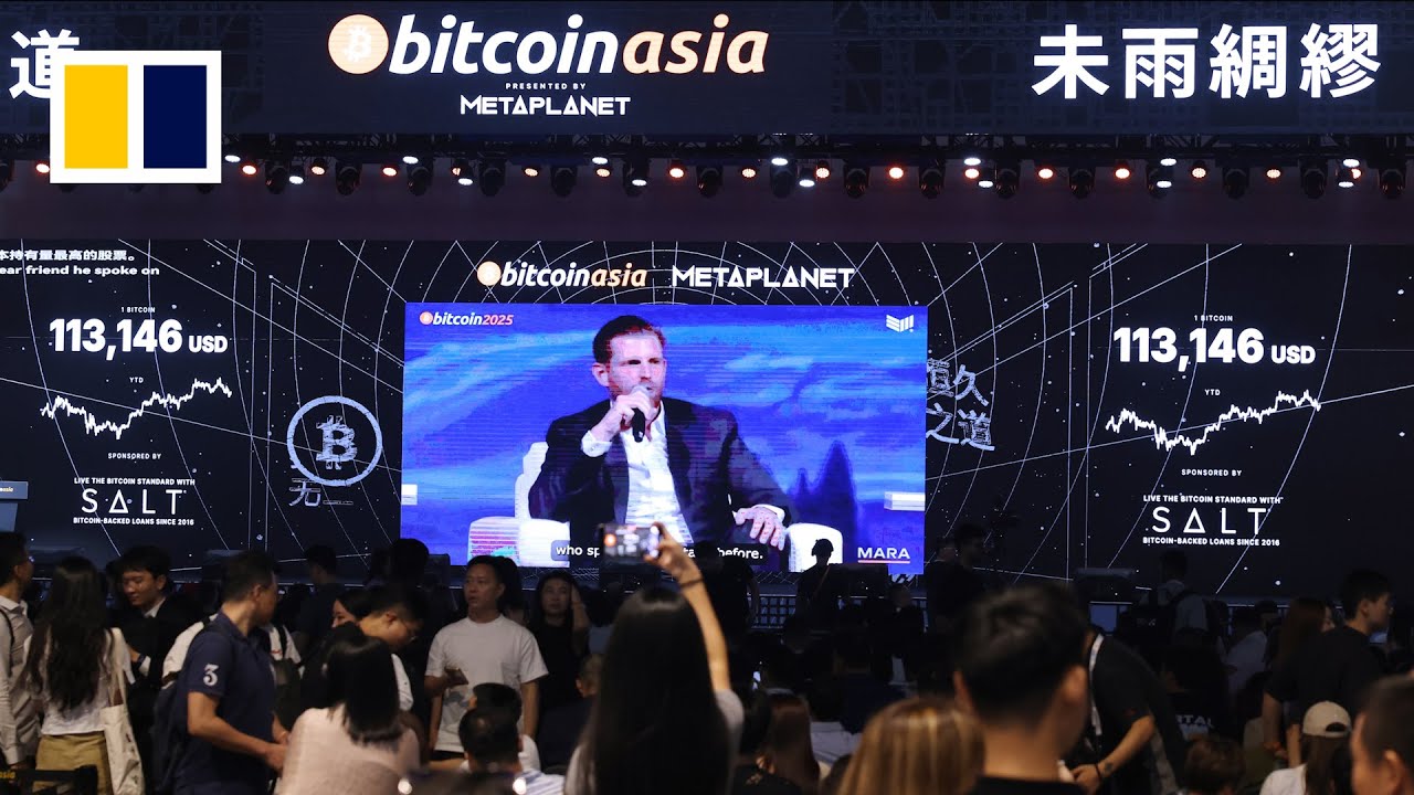 WATCH LIVE: Eric Trump speaks at Bitcoin Asia conference