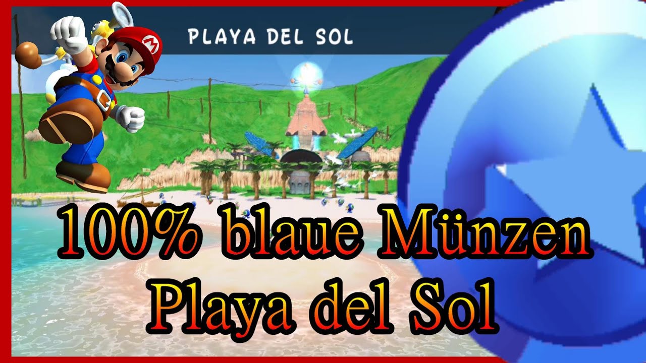Alle blauen Münzen in Playa del Sol - Super Mario Sunshine | Super Mario 3D All Stars
