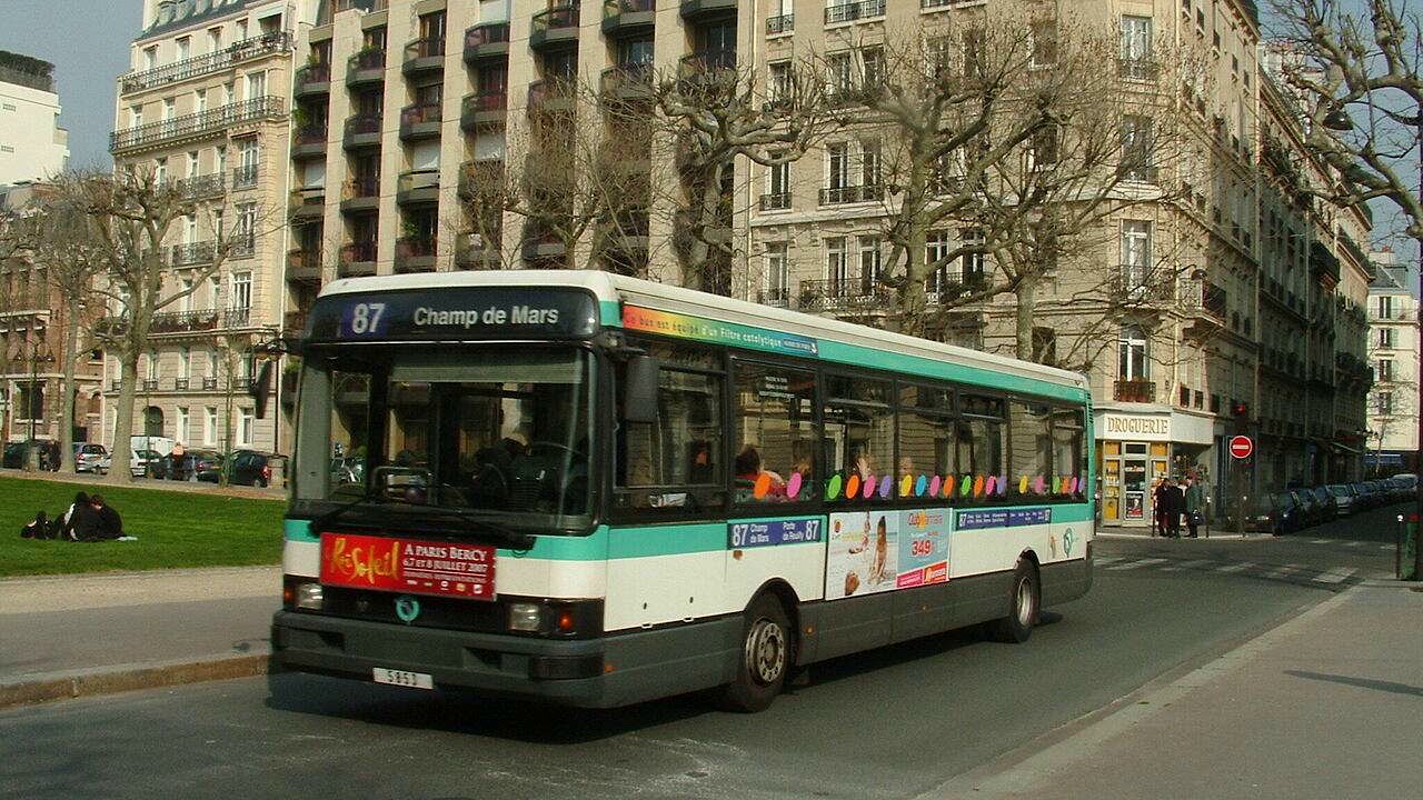 [Sound Bus] Renault R312 3 portes n°5754 RATP