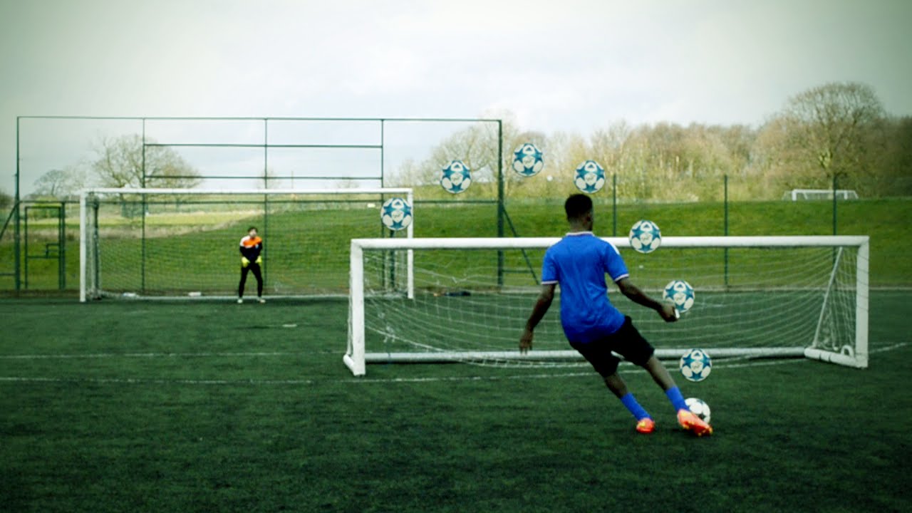 ULTIMATE YOUTUBERS FREE KICK CHALLENGE!