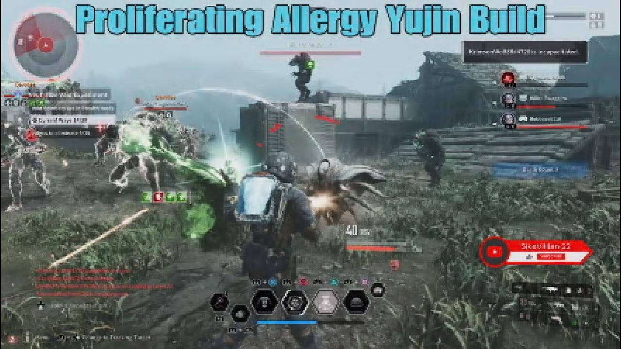 Yujin (Proliferating Allergy Insane AOE Build) The First Descendant