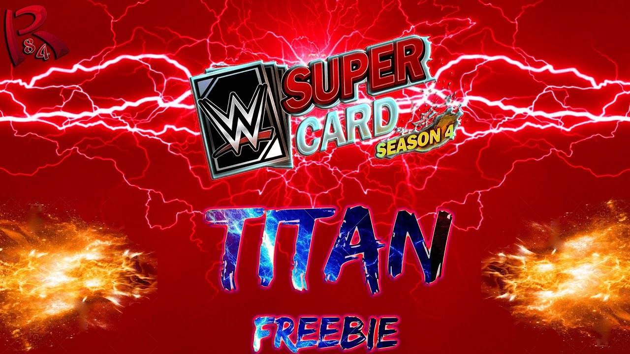 WWE SUPERCARD: TITAN FREEBIE!!!!!!!!!!!!!!!!!!