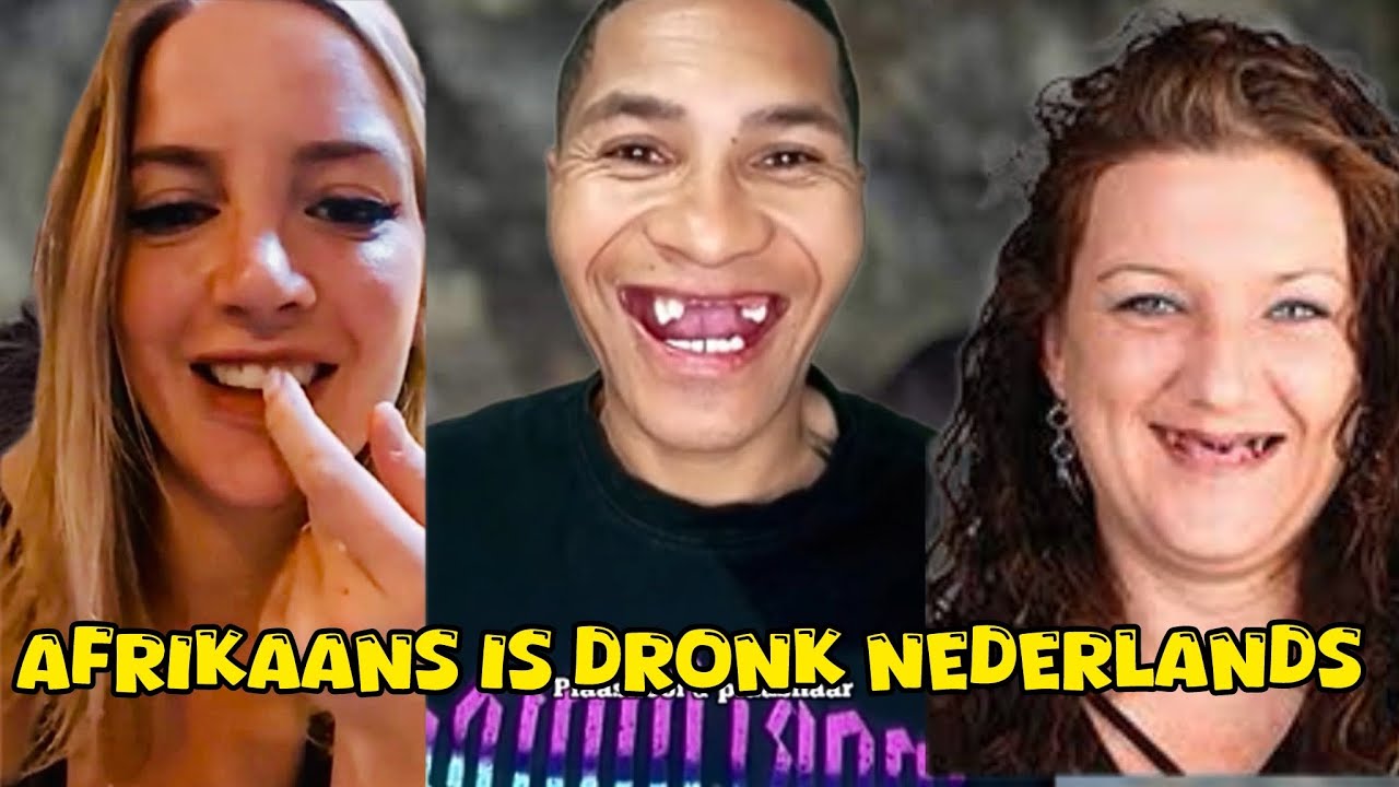 Plaasnaar broken English - Afrikaans is dronk Nederlands