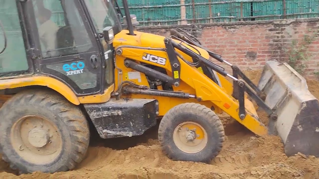 JCB 3DX Going to Dig Septic Tank for Newly Home in Village | #jcb #video #shoot