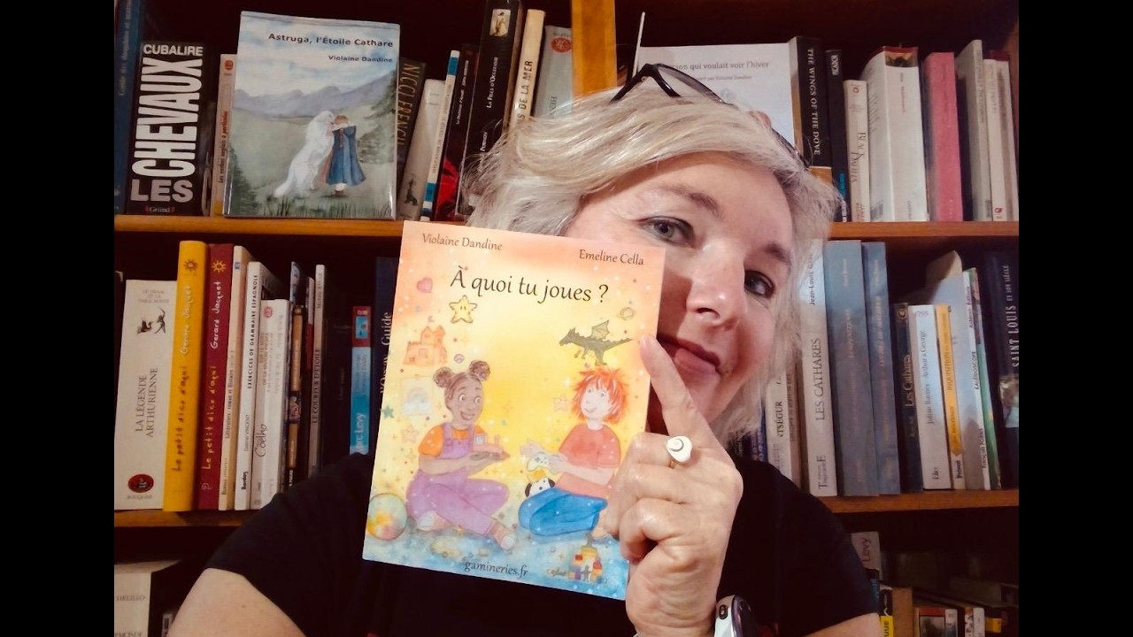 Présentation de mon album illustré A quoi tu joues, éditions Gamineries