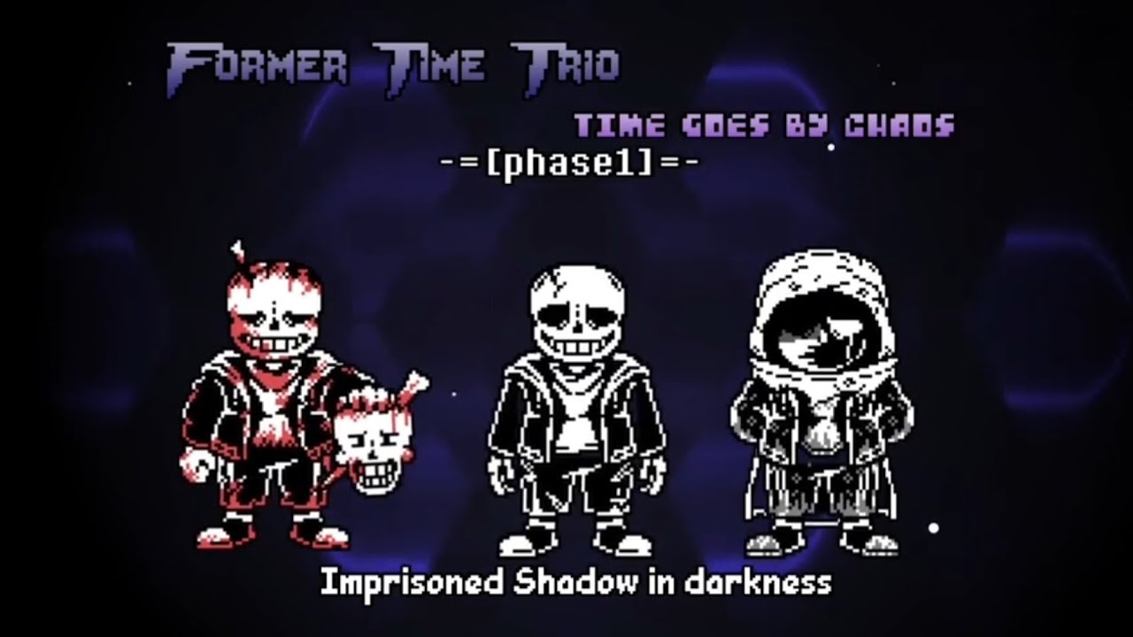 Former Time Trio: Time Goes By Chaos OST: 004 [Phase 1] - Imprisoned Shadow in Darkness