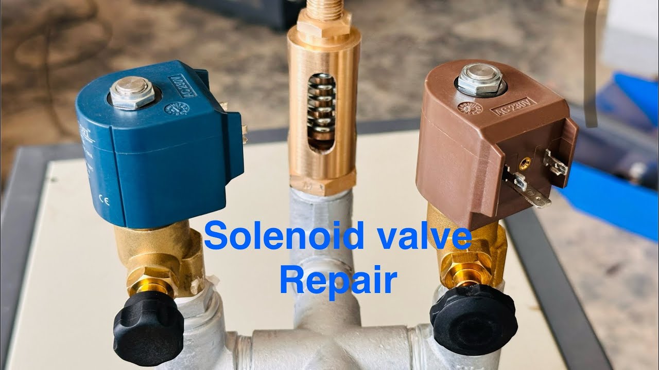 Solenoid valve Repair ||Solenoid valve kaise repair kare