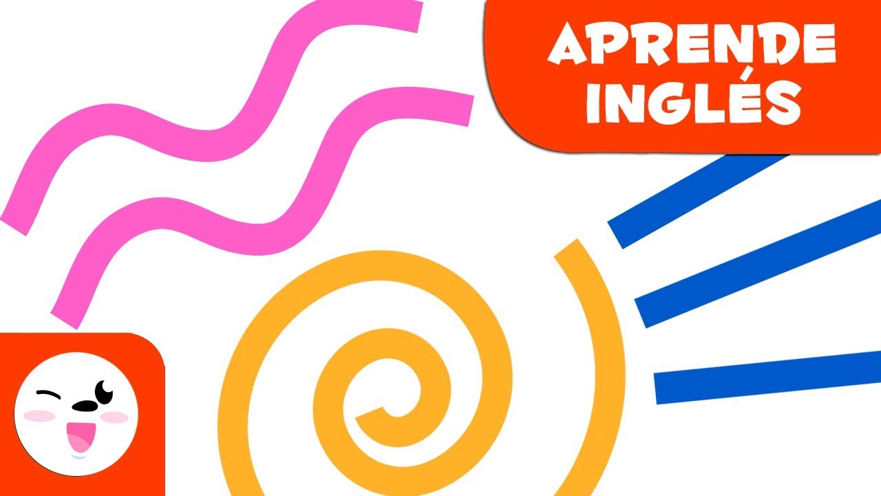 Las l&iacute;neas para ni&ntilde;os EN INGL&Eacute;S - Geometr&iacute;a para ni&ntilde;os