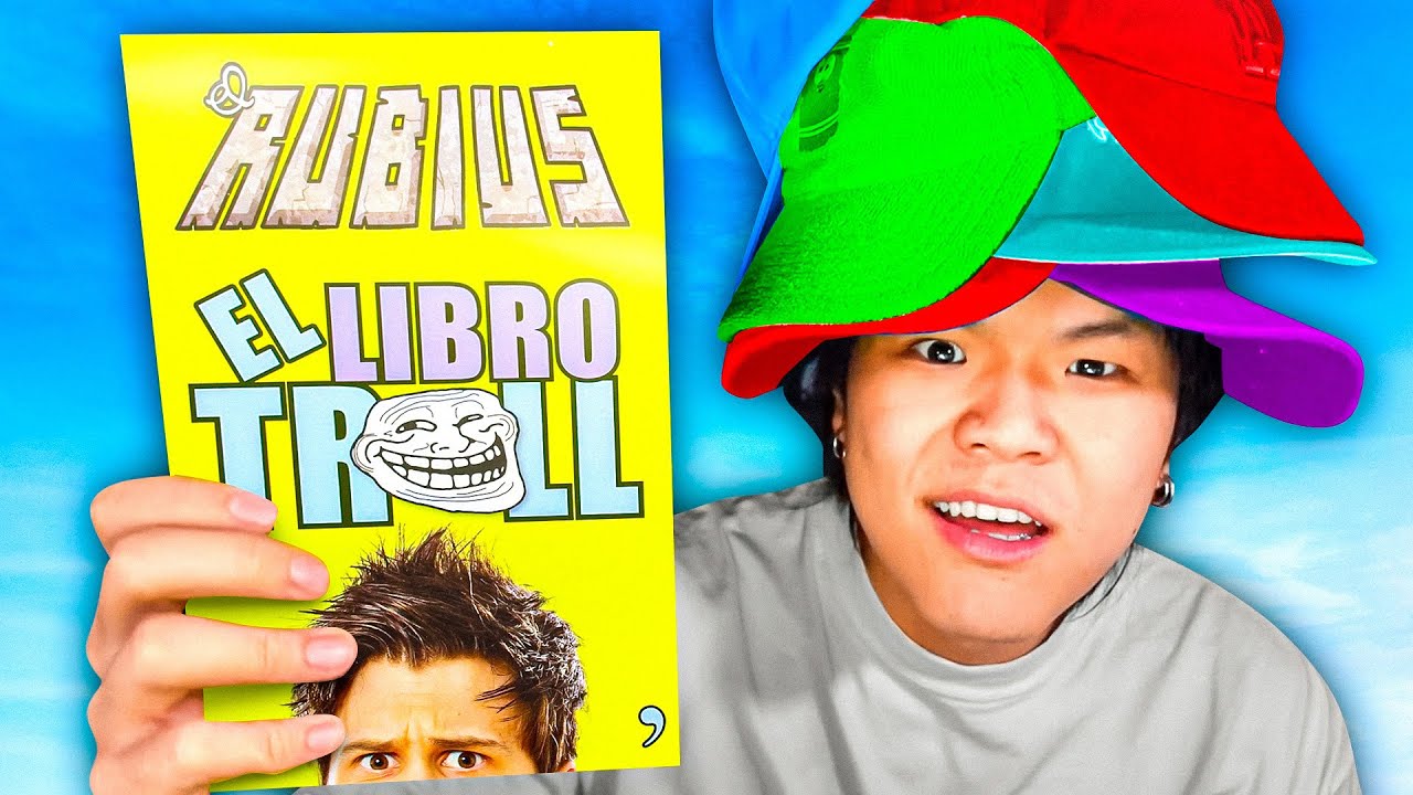 Completé el Libro TROLL del Rubius