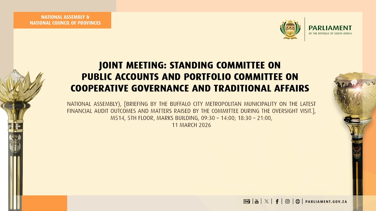 Joint Meeting: SC on Public Accounts & PC on Cooperative Governance & Traditional Affairs, 11 March
