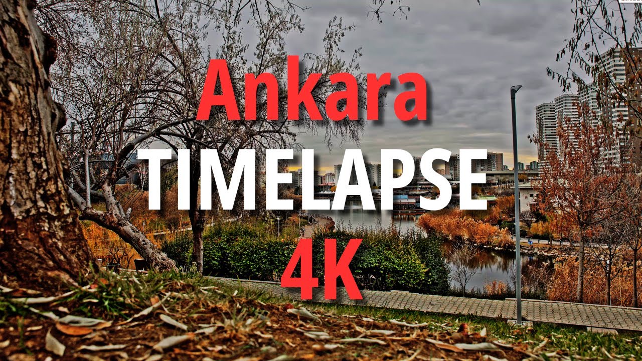 Ankara City & Nature Time-lapse 4K | Cinematic Winter 2026 | Turkey