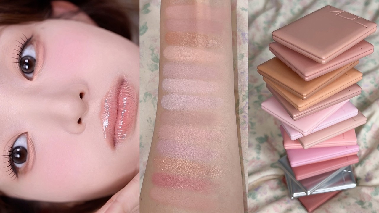 봄 신상 색조 담아야죠 »-♡→ 복숭아 블러셔 🍑 퍼스널 컬러별 추천 치크 | VDL 치크스테인 블러셔 전 컬러 발색 + 신상컬러 !
