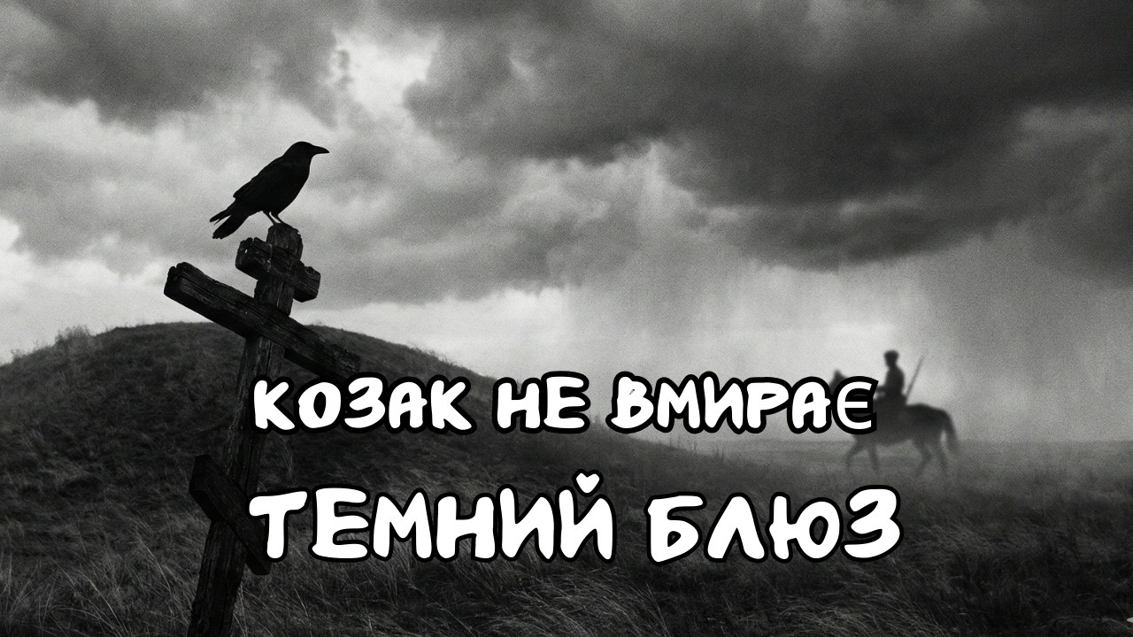 Козак Не Вмирає 🎸 Темний Блюз Українською | Dark Acoustic Delta Blues | Сталевий Кобзар
