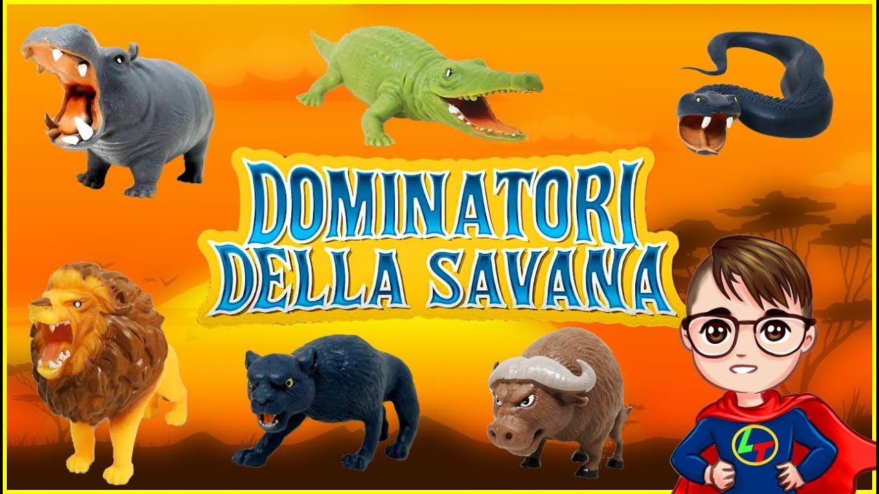 DOMINATORI DELLA SAVANA🐘 - Leo Toys