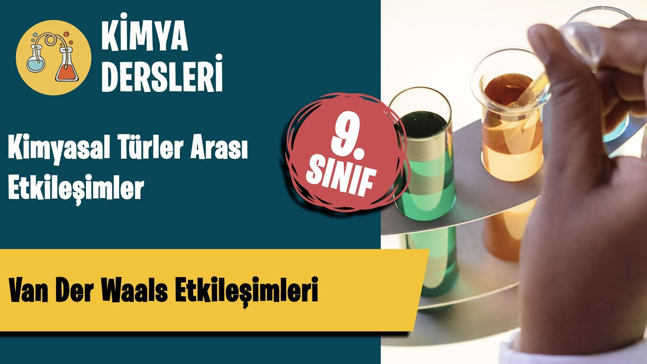 Van Der Waals Etkileşimleri-9.Sınıf-TYT