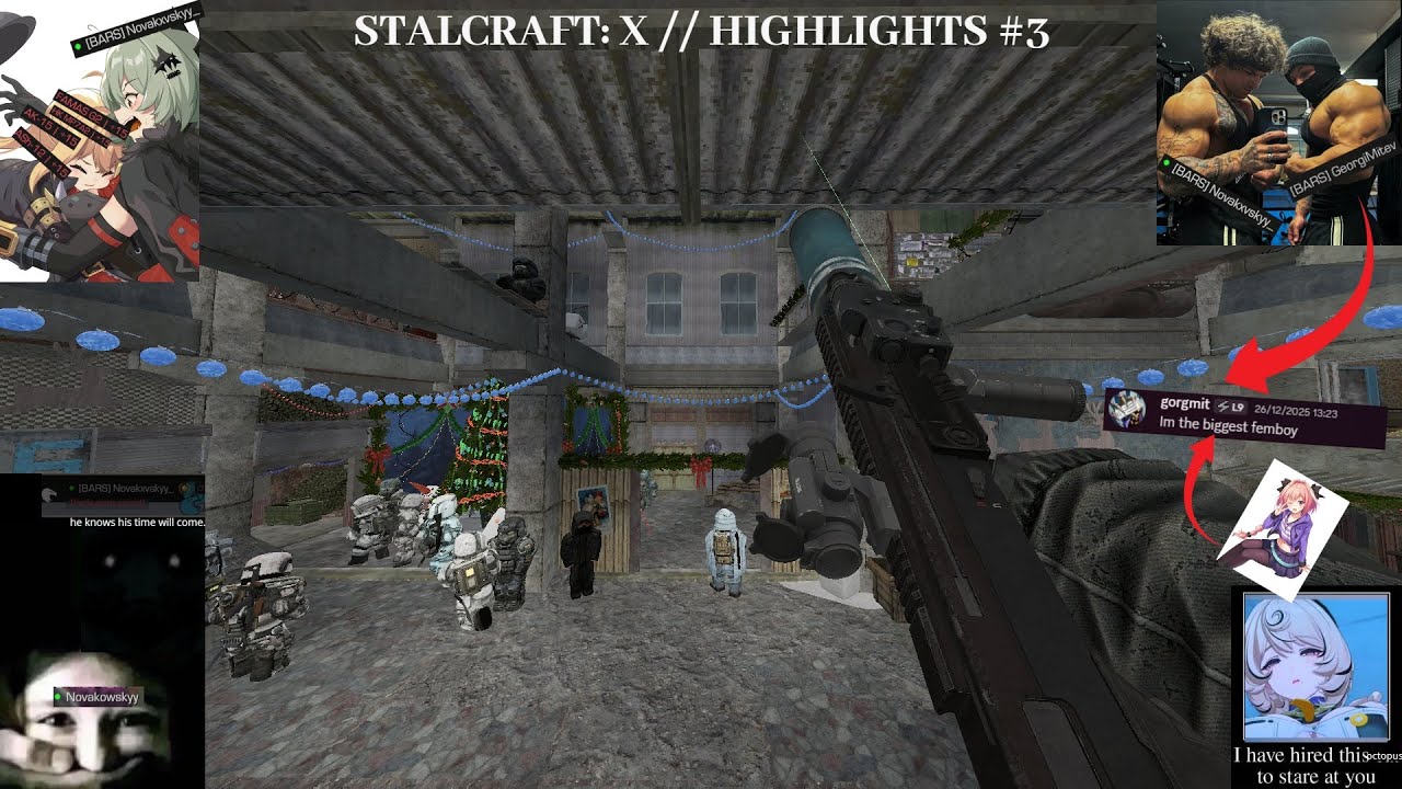 STALCRAFT: X / HIGHLIGHTS #3 / Interception / Clan Wars & Sessions / MP7, ASH, AK-15, FAMAS +15?