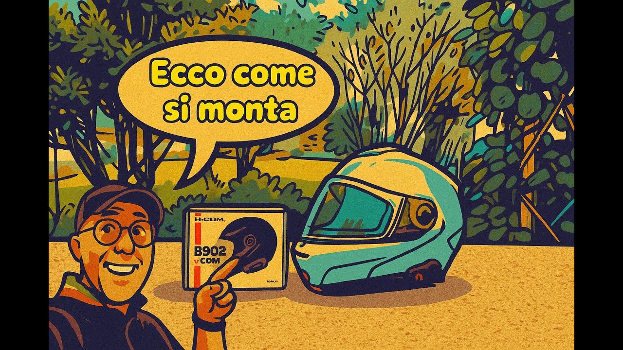 Come Montare Interfono N-COM B902R su un Casco Nolan N100-6 | Guida Passo Passo