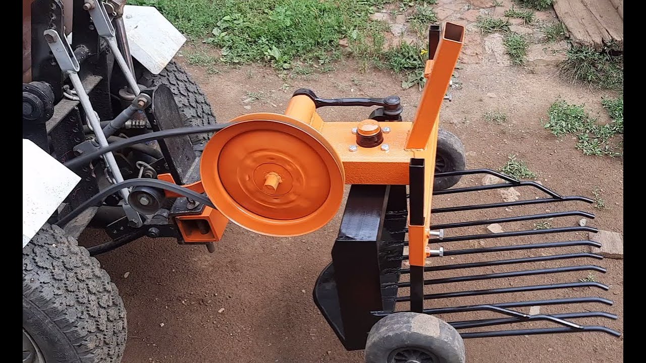 Новая КАРТОФЕЛЕКОПАЛКА по новому,на новый минитрактор.