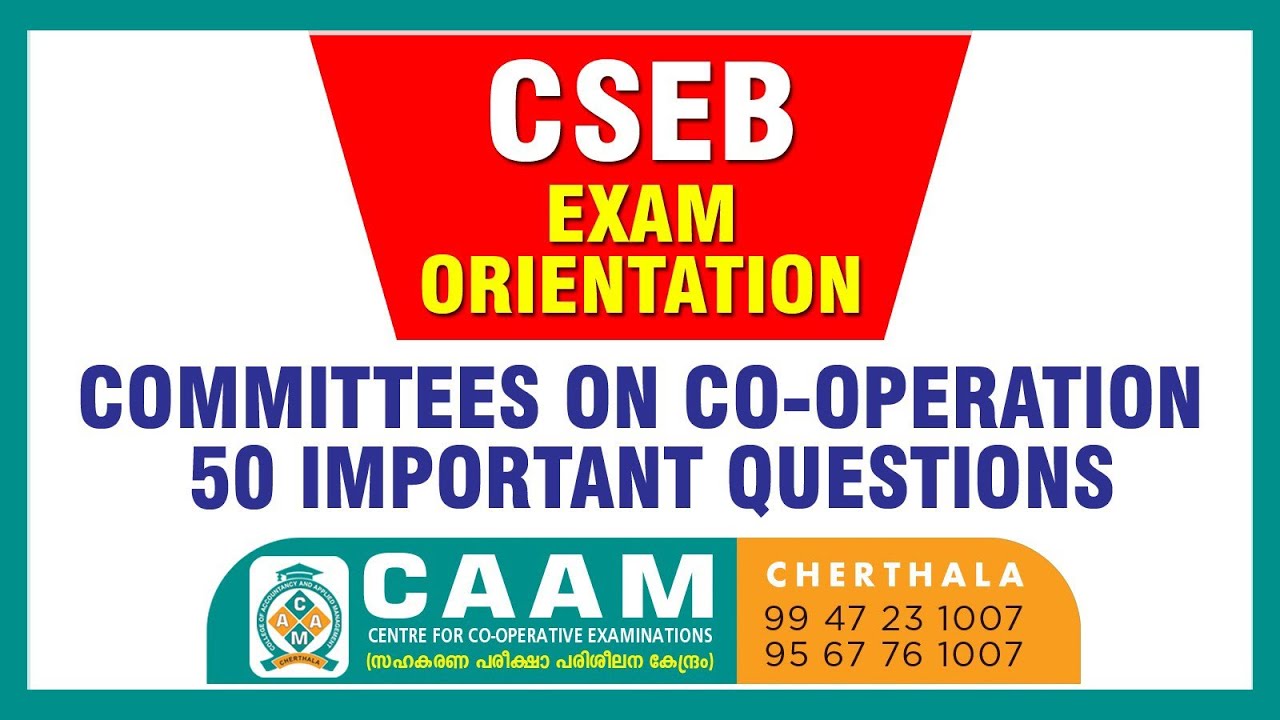 Committees on Co operation