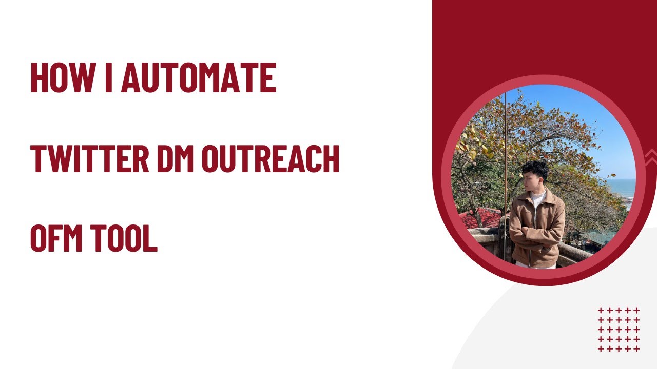 How I automate  Twitter Dm outreach | OFM TOOL
