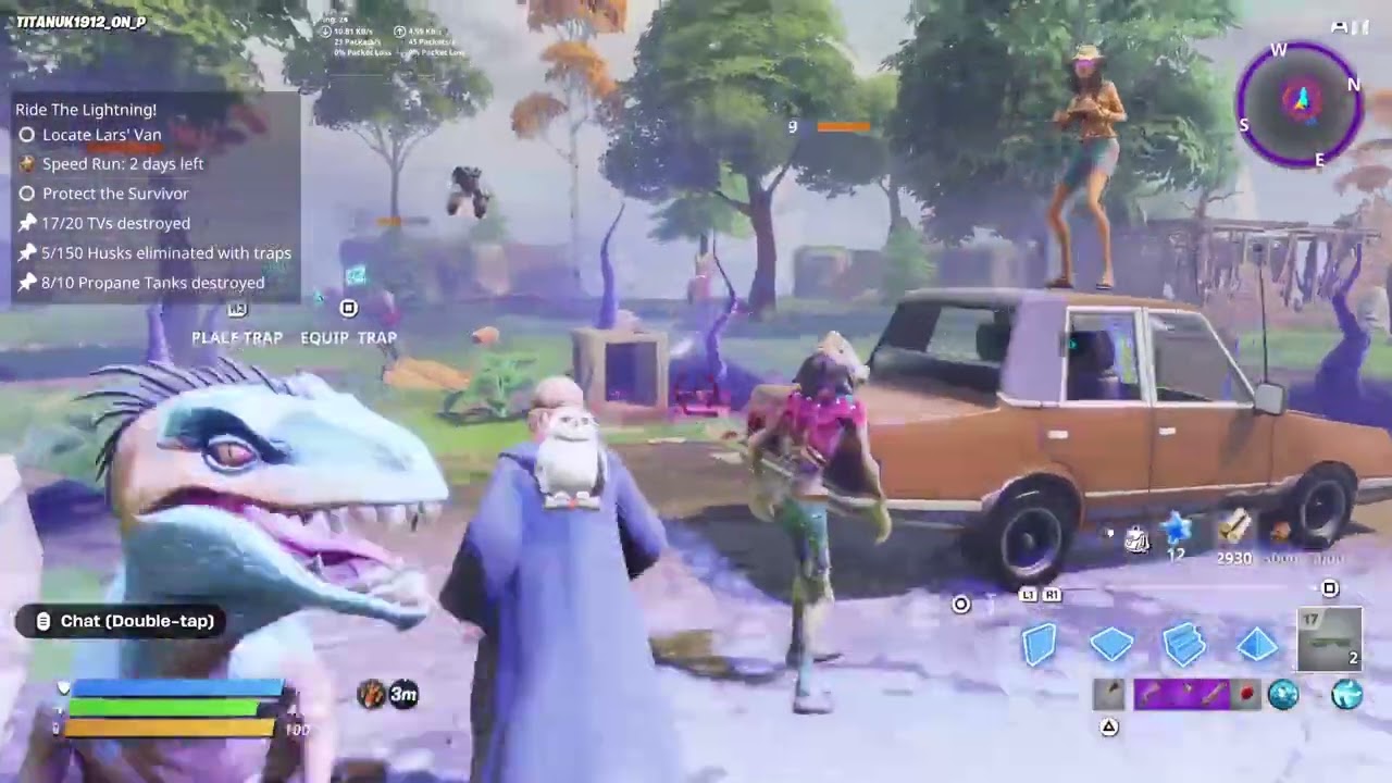 TITANUK1912-ON- PS5 FORTNITE SAVE THE WORLD 🌍❤️😊👍🖐️ 6/1/2026