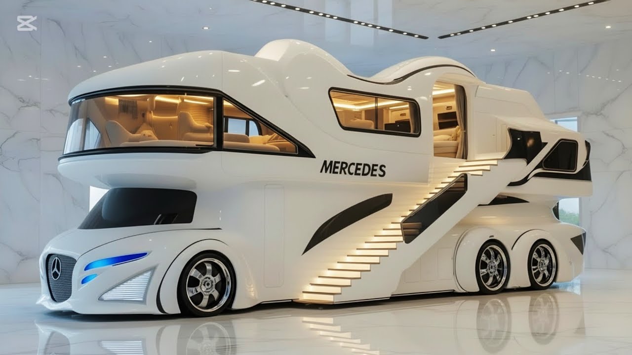 Luxury on Wheels! Mercedes-Benz Motorhome Ultimate Tour 🚐✨