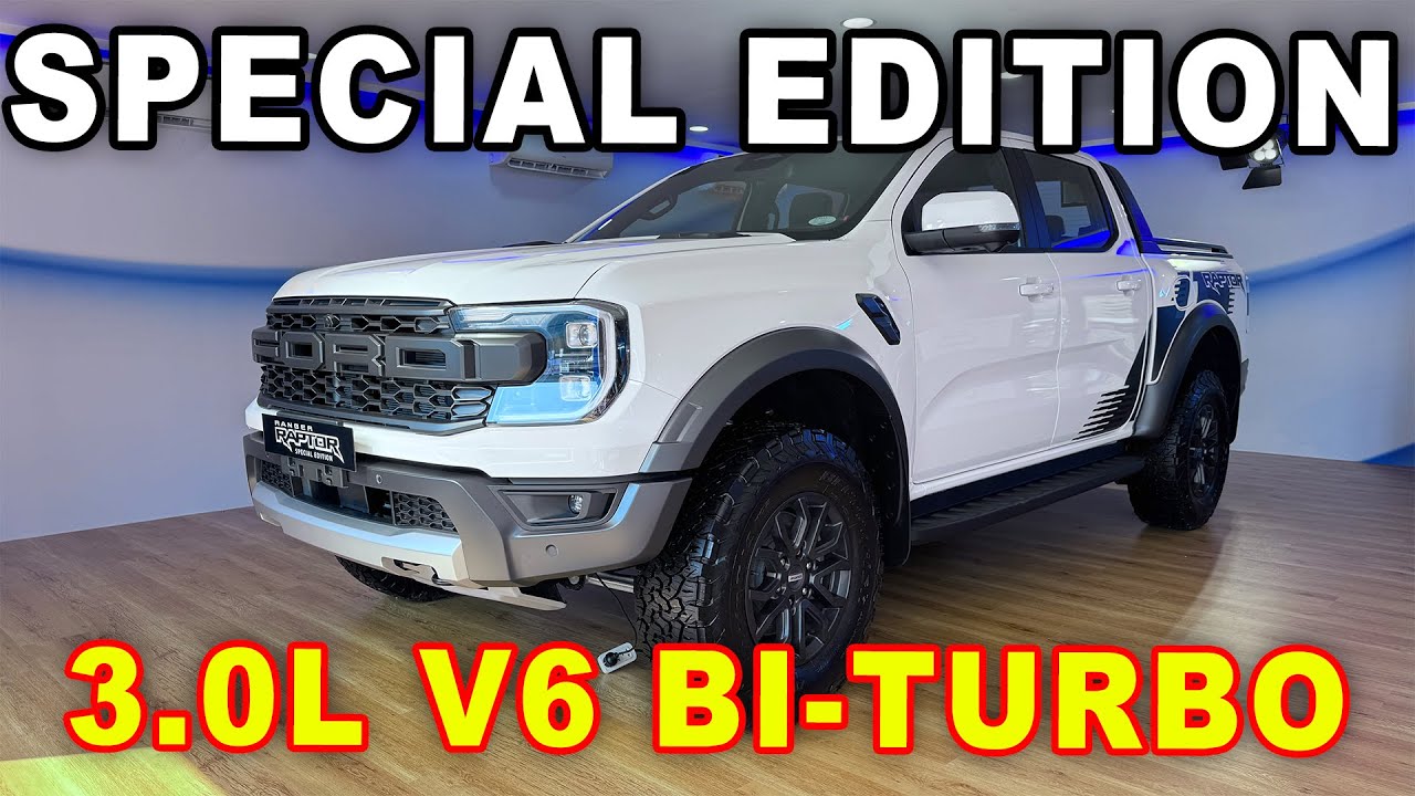 Ford Ranger Raptor 3.0L V6 2025 года, специальная серия