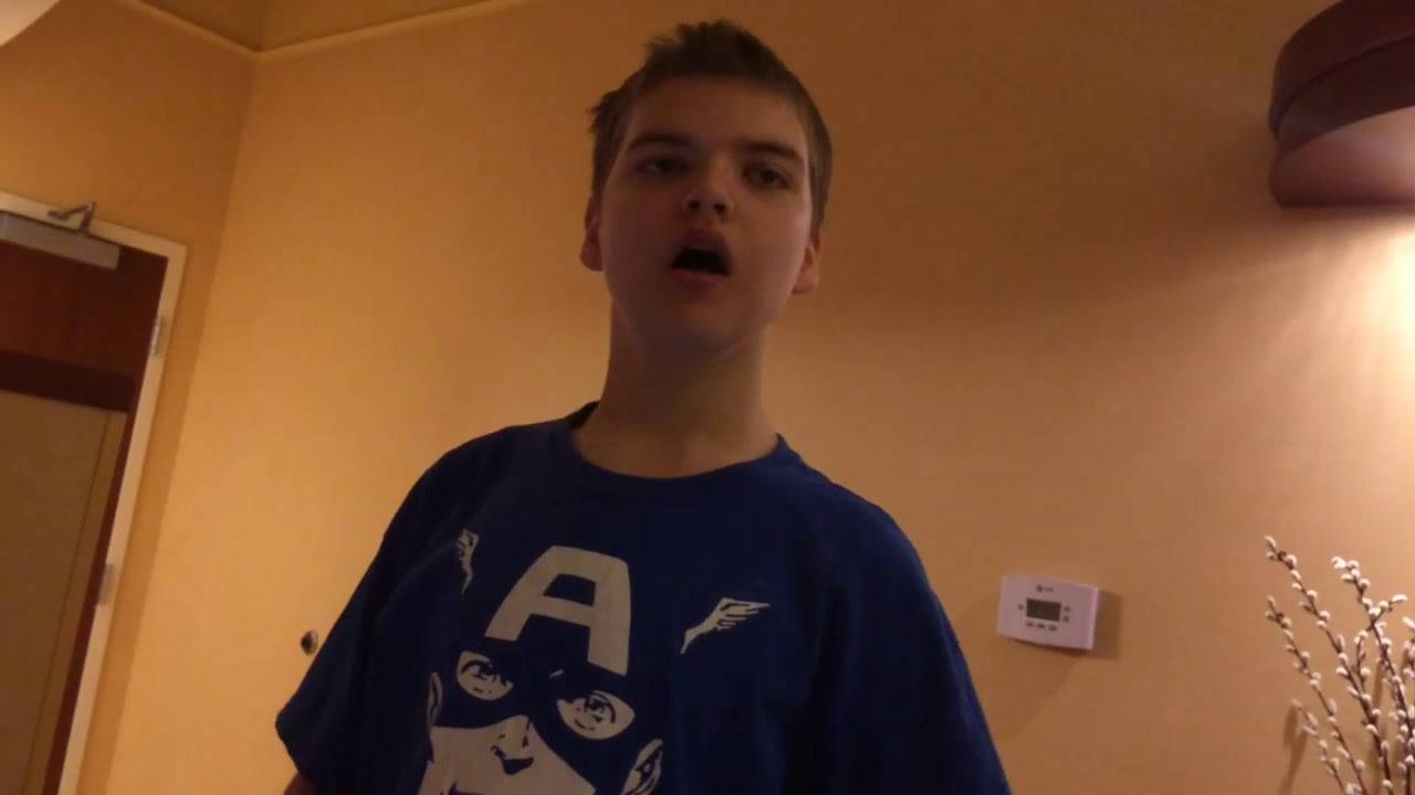 Teen with autism waiting instead of tantrum or meltdown