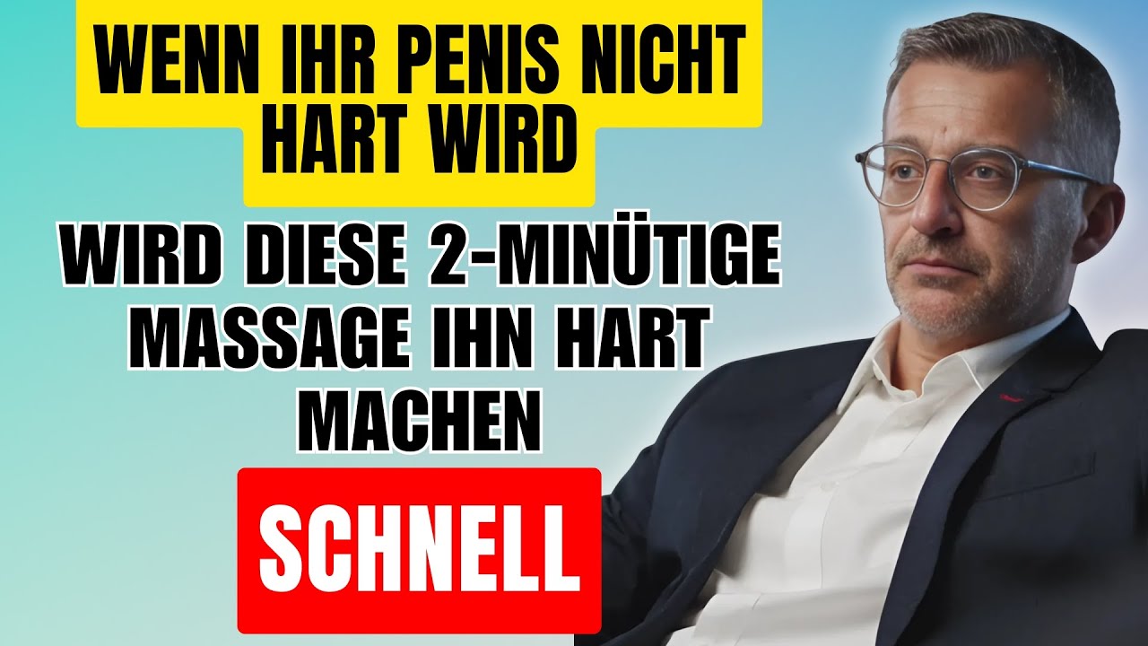 Urologe enthüllt: Geheime 2-Minuten-Massage für potente Erektionen die ganze Nacht
