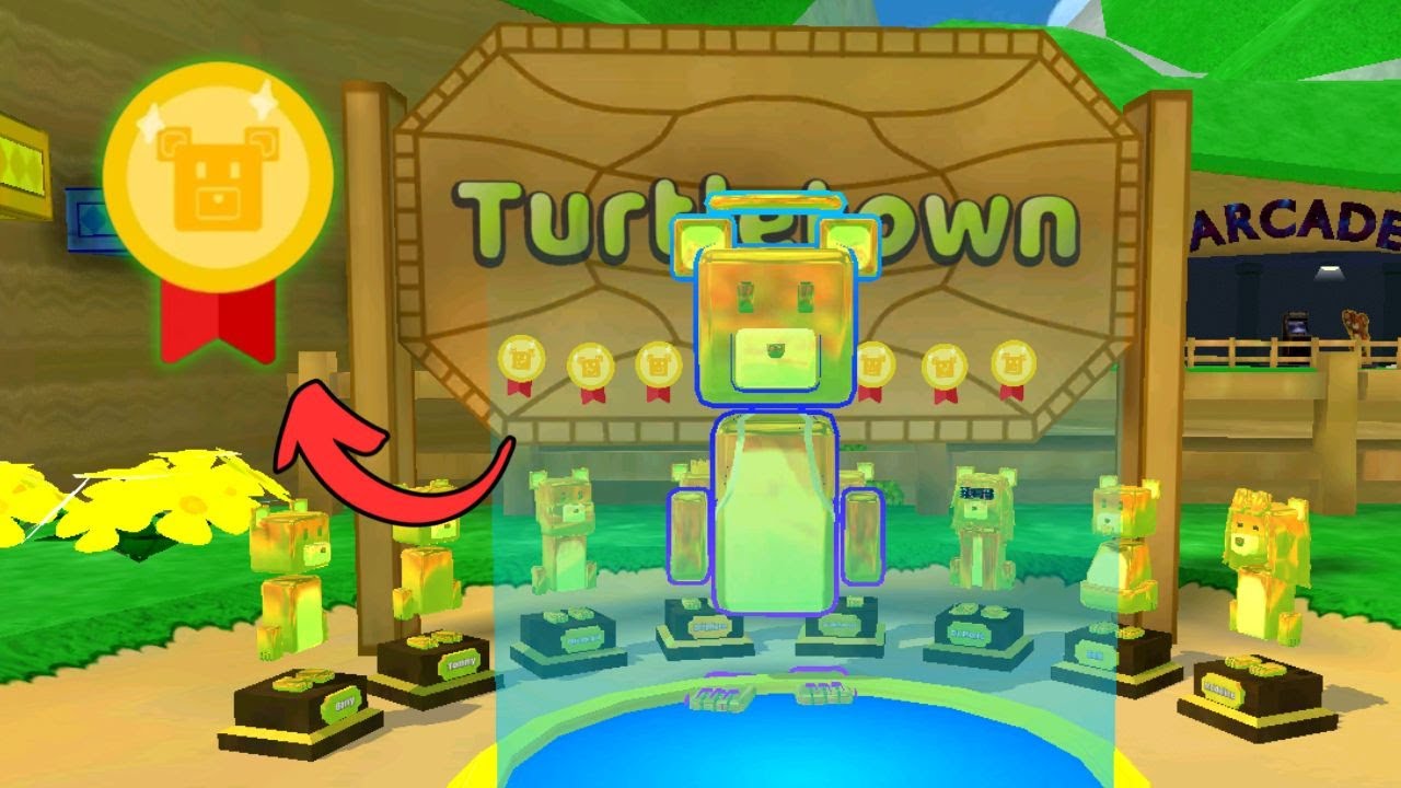 Super Bear Adventure All Golden Bears - 8 Golden Bears in Turtle Town